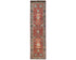 12 Ft Red Aryana Afghan Hand Knotted Veg Dye Wool Runner Rug